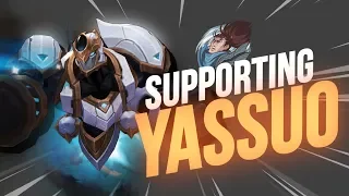 Doublelift - SUPPORTING YASSUO (Best Blitzcrank BTW)