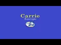 Carrie (Lyrics Video) - Europe