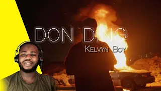 kelvyn boy don ding official video reaction