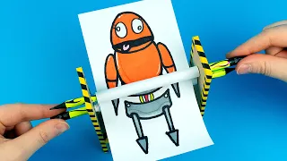 Drawing & Paper Craft Orange R.E.P.O. Brainrot Player for Transformation | R.E.P.O Game