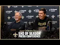 Mickey Loomis Kellen Moore end of season press conference 2025 NFL Season