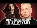 Download Lagu Real Slim Shady in 27 Styles (@EminemVEVO/​@eminem)