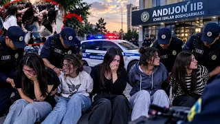 АНДИЖОНДА БИР-БИРИ БИЛАН УРУШГАН КИЗЛАР КАМАЛДИ. БУЛАР НИМА ТАЛАШДИ 😱