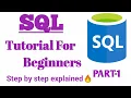 SQL tutorial for beginners in tamil SQL Job for all sql in tamil