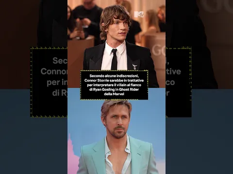 Connor Storrie sarebbe in trattative come villain in Ghost Rider con Ryan Gosling 🎬 | MTV Celeb