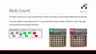 Tools Blob Count KEYENCE IV3 Vision Sensor Support
