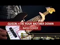 Download Lagu Queen - Tie your mother down / bass cover / playalong with TABS