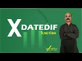 DATEDIF Function Excel DATEDIF Function Between Two Dates MS Excel - Date Functions
