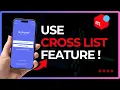 How To Use Mercari Cross List Feature