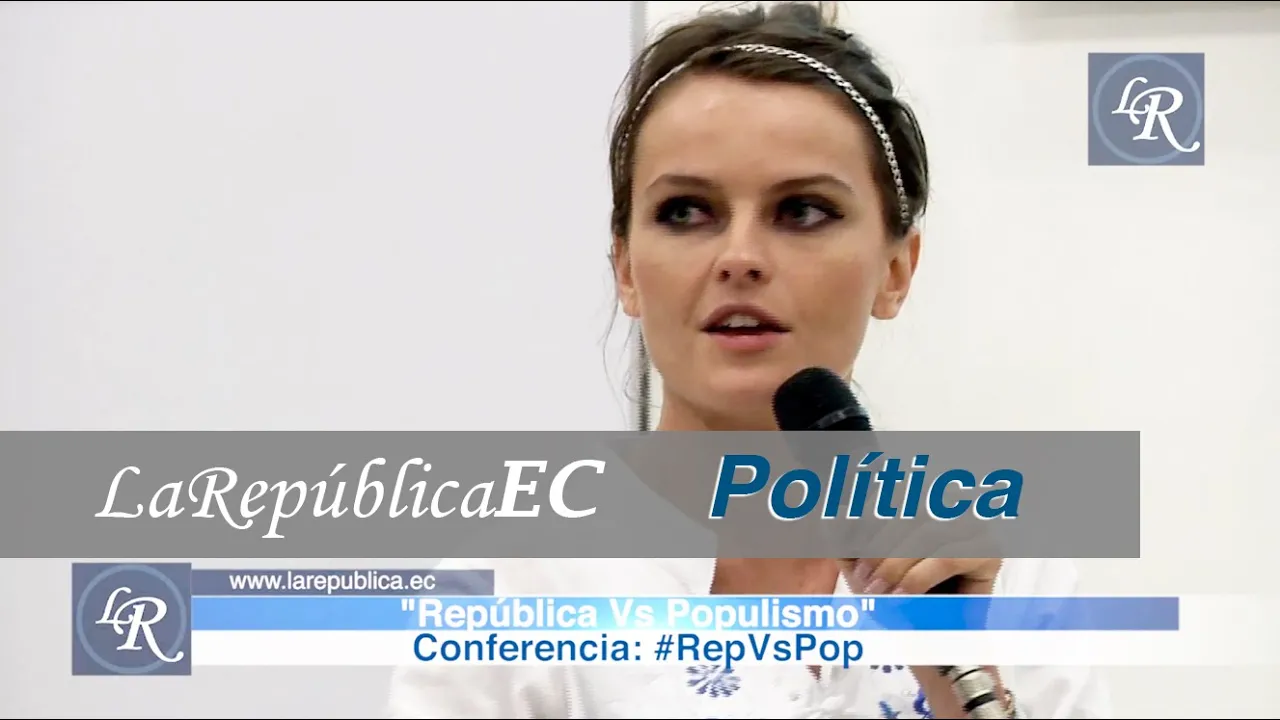 Gloria Álvarez - República vs. Populismo | La República EC