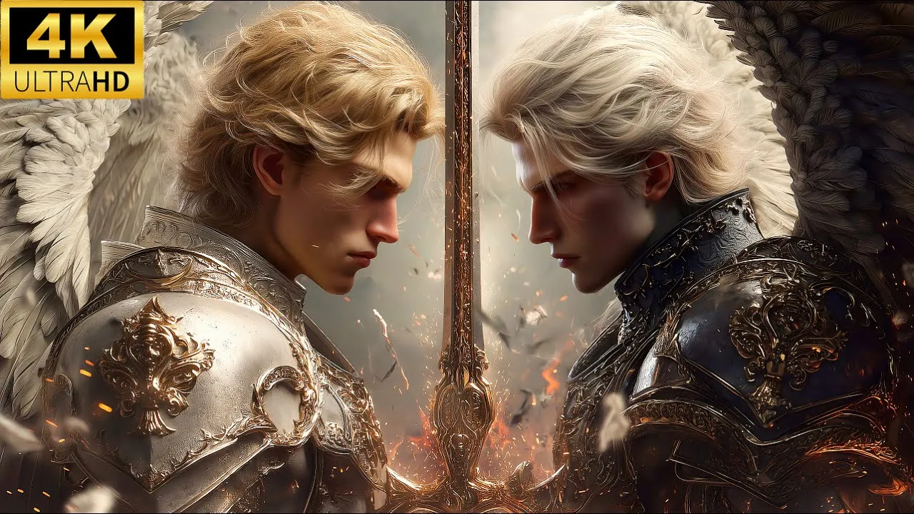 MICHAEL VS LUCIFER | Full Movie | The Battle at the Throne and the Fall of Lucifer 4K