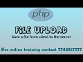File Upload in PHP in Hindi - FILES move