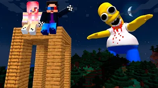 😧ВЫЖИВАНИЕ НА СИДЕ СТРАШНОГО ГОМЕРА В МАЙНКРАФТ! ШЕДИ MINECRAFT