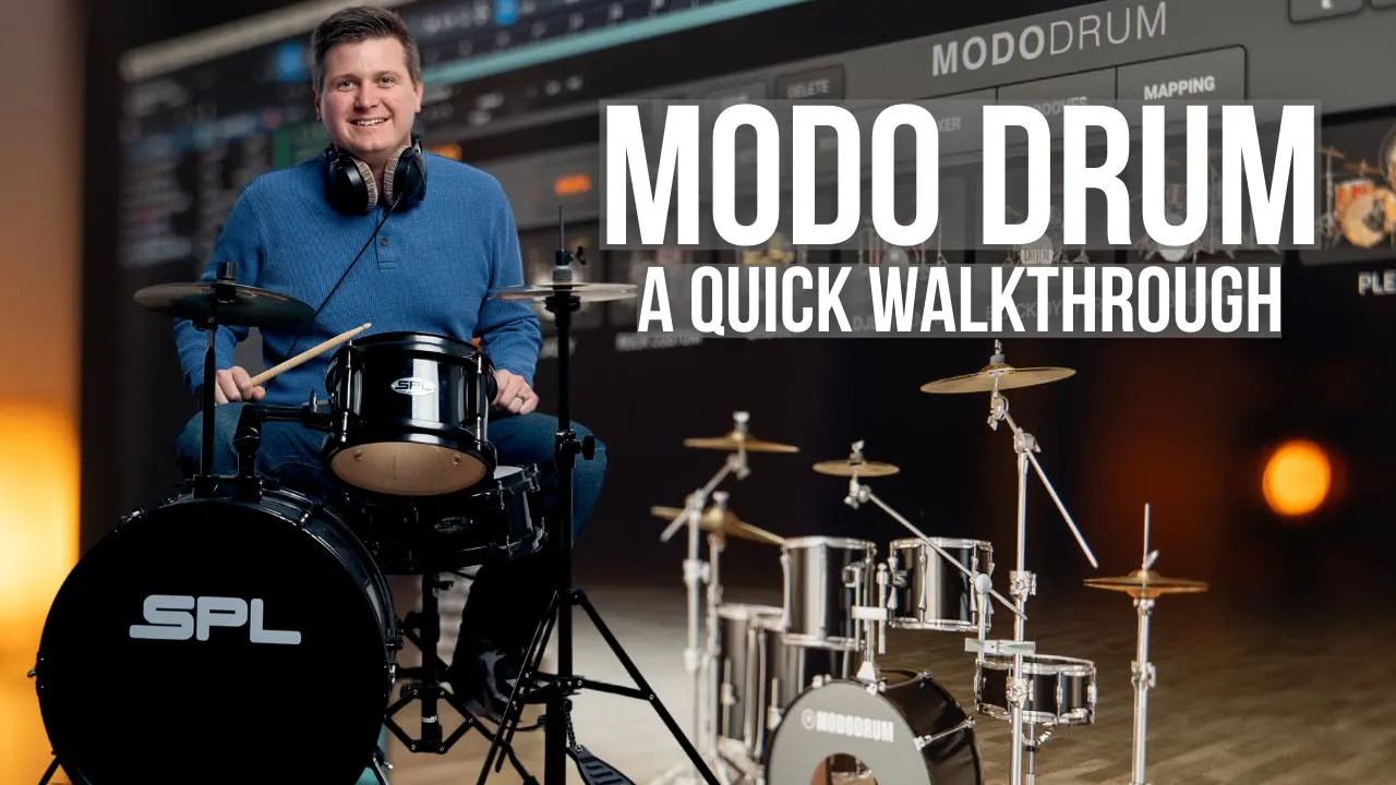 MODO DRUM by IK Multimedia (QUICK WALKTHROUGH!)