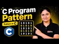 C program pattern 10101 01010 10101 01010 10101