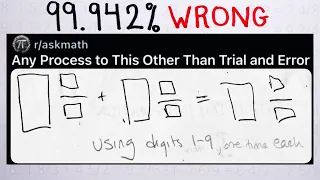 Is this the 2nd WORST Math Homework Ever
