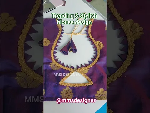 Trending Blouse Cutting & Stitching 2026 #shorts #ytshorts #mmsdesigner #trending #blouse #stitching