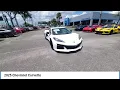 2025 Chevrolet Corvette near me Jacksonville Orlando Tallahassee Tampa Nocatee FL S5607780 S56
