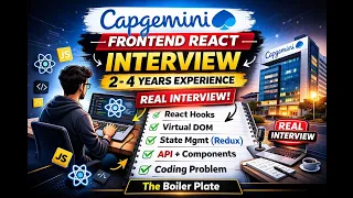 Capgemini ReactJS Interview Questions 2025 For 2 4 Years Experience Must Prepare