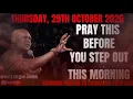 29TH OCTOBER 2026: START YOUR THURSDAY WITH POWERFUL EARLY MORNING PRAYERS | APOSTLE JOSHUA SELMAN