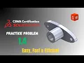 SOLIDWORKS Practice Problem 1 4 Solution CSWA Preparation CAD Exercise