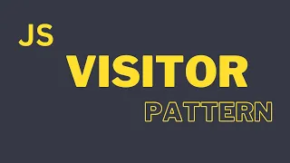 Visitor Pattern in JavaScript