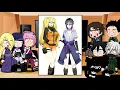 Friends Naruto React To Naruto And Sasuke Girl Version