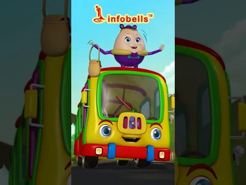 Humpty Dumpty Sat on a Wall - Nursery & Baby Songs | Infobells #humptydumpty #babysongs