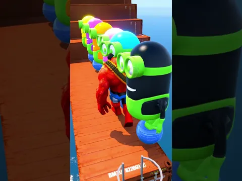 30 GTA 5 Water Ragdoll Fails vs Minion Jumps Spiderman | Venom | batman
