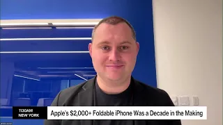Apple to Unveil First Foldable Phone