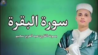 سورة البقرة الشيخ عبدالعزيز سحيم القران الكريم Surat Al Baqarah Quran Recitation 