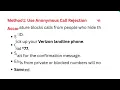 How to a Number on Verizon Landline - Anonymous Call Block 60 80