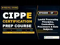 Ep4 Prep Series Lawful Processing Principles Controllers Processors Data Subjects