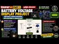 EDUPAP14 - Part 1 Battery Voltage Display Project Abstract Block Diagram Applications Advantages