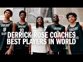 Lagu Derrick Rose Mentors the Next Generation at adidas Eurocamp