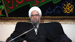 الإمام الحسين عليه السلام على يمين اللعرش