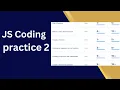 JS Coding Practice 2 nxtWave ccbp Informative Coder Coding Questions