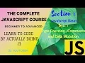 Type Coercion Comments and Data Mutation COMPLETE JAVASCRIPT COURSE Learn to CODE in JS