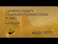 LaPorte County Community Corrections Board May 19 2025