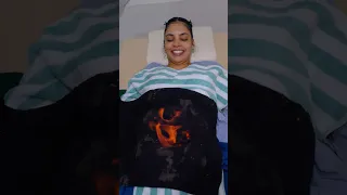 ASMR تدليك صيني مذهل للبطن بنيران النار Shorts 