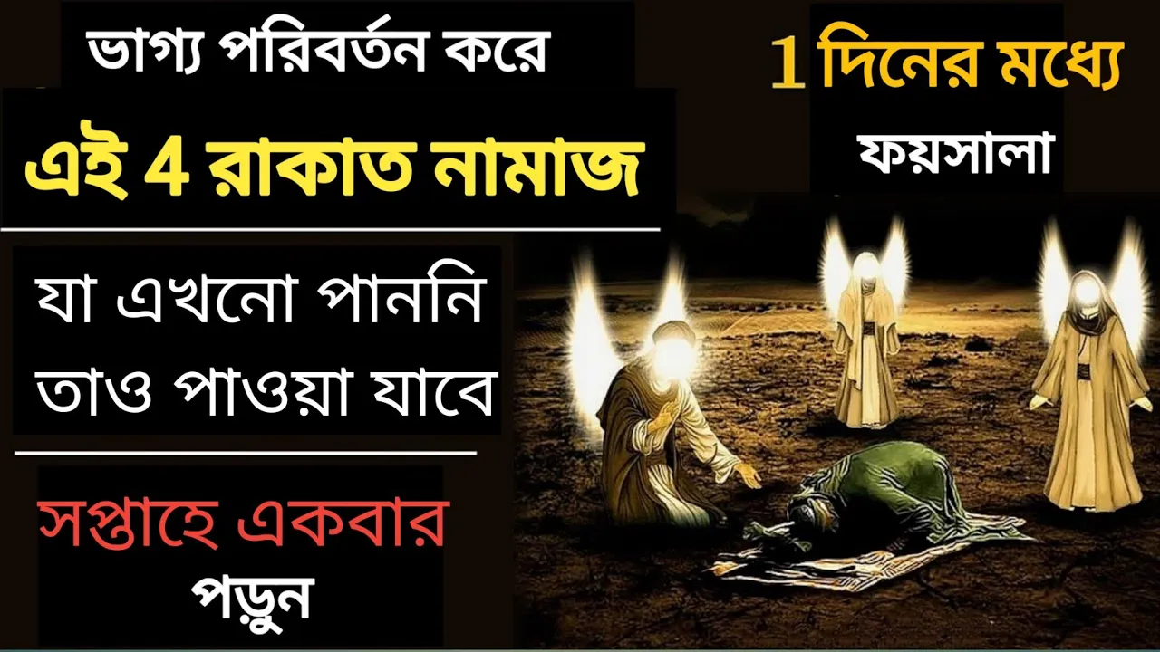 Kun Fayakun গায়েবি তাসির ওয়ালা 4 Raqat Nafl Namaz | Most Powerful Namaz For Hajat Needs