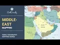 MIDDLE-EAST World Geography Mapping