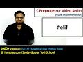preprocessor directive for conditional compilation in c programming by Sanjay Gupta