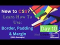 CSS Tutorial Border Margin Padding in CSS CSS For Beginners Web Development Tutorial