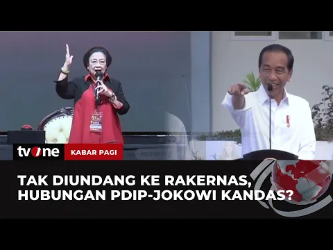 Jokowi Tak Diundang Ke Rakernas PDIP, Ada Apa?