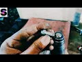 How can remove broken pull stud in HMC spindle collet add new pull stud in cnc tool adopter