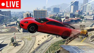 LIVE ทำงานดำหนีตำรวจในเกม GTA V Roleplay (เทสสตรีม)