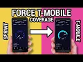 How Sprint Customers Can Force Their Phones to use T-Mobile for Coverage