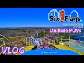 Filming on ride at Six Flags Great Adventure VLOG April 2026