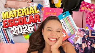 MEU MATERIAL ESCOLAR DE 2026